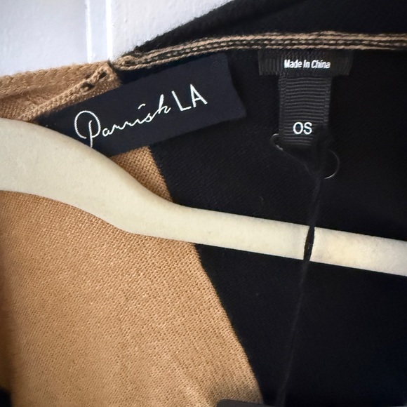 Parish LA colour block sweater wrap NWT - Picture 4 of 6